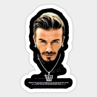 David Beckham Stickers for Sale | TeePublic
